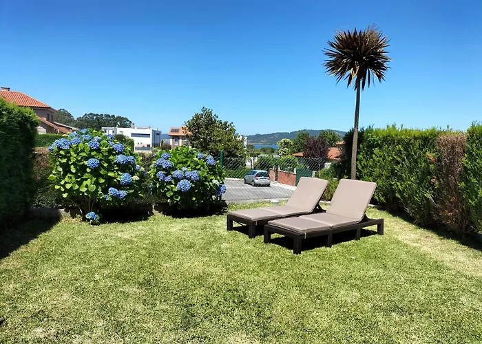 Jardin Privado, Piscina Comunit, Max 10 Pers * Sanxenxo