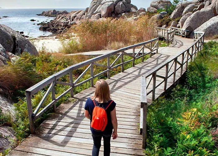 Casa de Férias Jardin Privado, Piscina Comunit, Max 10 Pers Sanxenxo