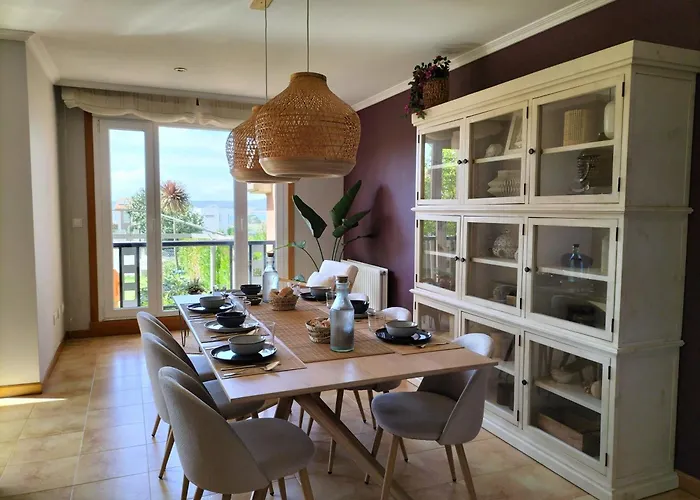 Jardin Privado, Piscina Comunit, Max 10 Pers Casa de Férias Sanxenxo