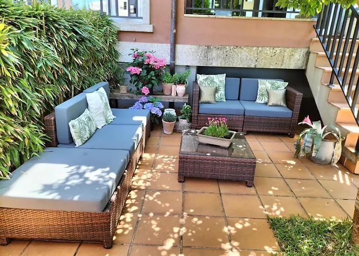 Jardin Privado, Piscina Comunit, Max 10 Pers * Sanxenxo